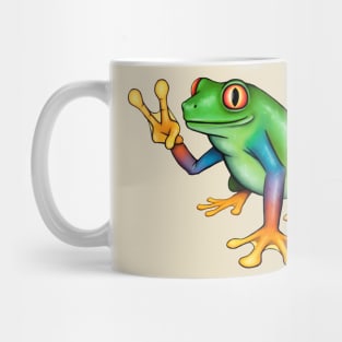 Peace Frog Mug